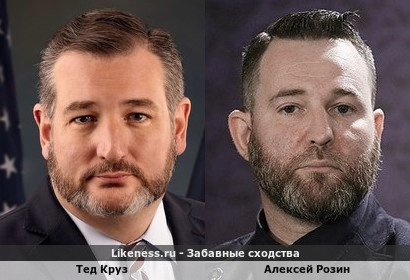 Тед Круз похож на Алексея Розина