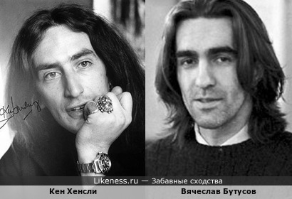 Кен Хенсли и Вячеслав Бутусов