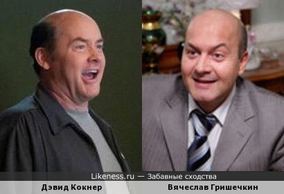 Дэвид Кокнер похож на Вячеслава Гришечкина