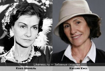 Кассия Кисс во многих ракурсах похожа на Коко, но в этой шляпке особенно :)
