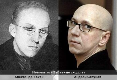 Александр Вокач похож на Андрея Сапунова