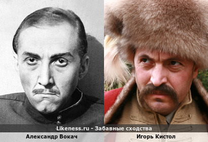 Александр Вокач похож на Игоря Кистола