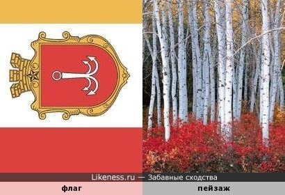 Осенний пейзаж по триколору напомнил флаг Одессы
