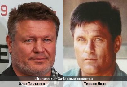 Олег Тактаров похож на Теренса Нокса