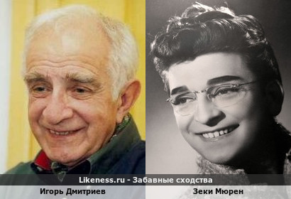 Игорь Дмитриев похож на Зеки Мюрена