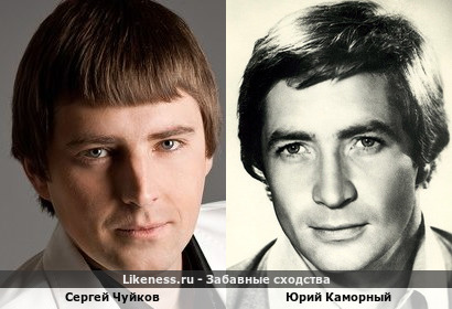 Сергей Чуйков похож на Юрия Каморного