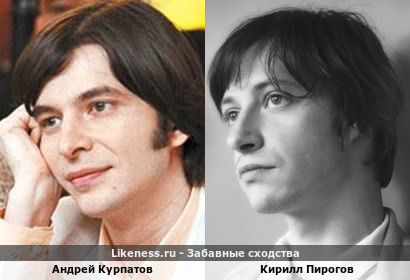 Андрей Курпатов похож на Кирилла Пирогова