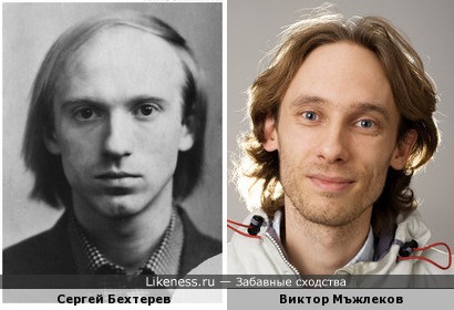 Молодой болгарский художник Виктор Мажлеков похож на актёра Сергея Бехтерева