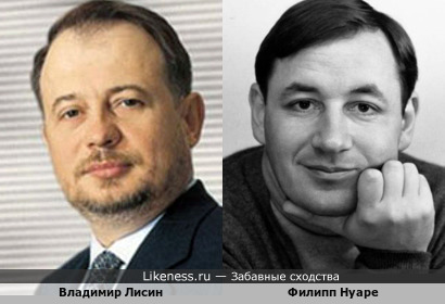 Самый богатый по версии Forbes бизнесмен России Владимир Лисин и Филипп Нуаре