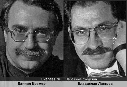 Пианист и композитор Даниил Крамер и Влад Листьев
