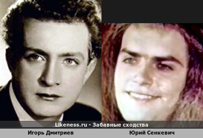 Игорь Дмитриев и Юрий Сенкевич похожи