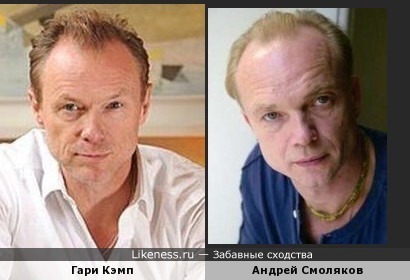 Гари Кэмп (Gary Kemp, Spandau Ballet) и Андрей Смоляков