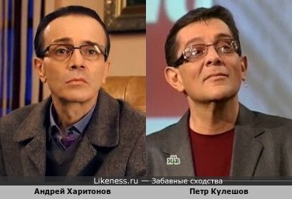Андрей Харитонов похож на Петра Кулешова