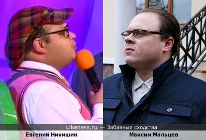 Евгений Никишин похож на Максима Мальцева