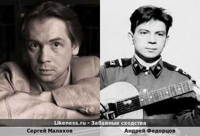 Сергей Малахов похож на Андрея Федорцова