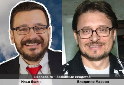 Илья Яшин похож на Владимира Маркина