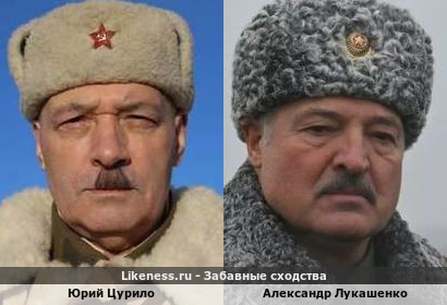 Юрий Цурило похож на Александра Лукашенко