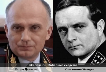 Игорь Денисов похож на Константина Желдина