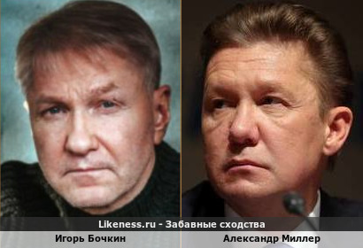 Игорь Бочкин похож на Александра Миллера
