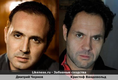 Дмитрий Чернов похож на Кристофа Вандевельда