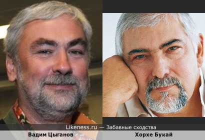 Вадим Цыганов и Хорхе Букай
