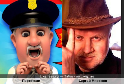 Персонаж мультфильма &quot;Винтик и Эмми&quot; расследуют преступление напоминает Сергея Миронова