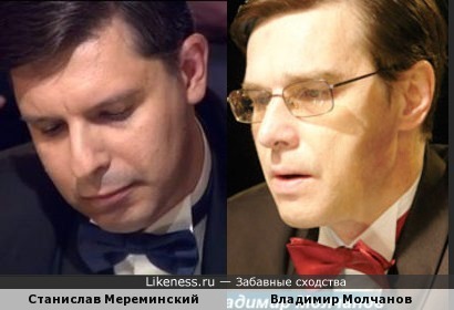 Станислав Мереминский, сбрив усы, стал походить на Владимира Молчанова