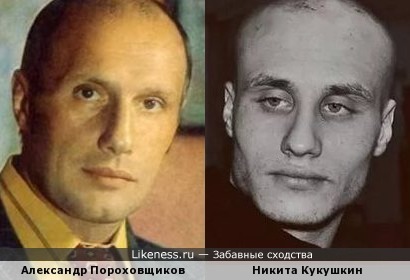 Никита Кукушкин похож на Александра Пороховщикова
