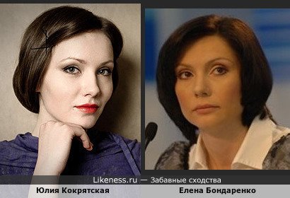 Юлия Кокрятская и Елена Бондаренко