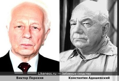 Виктор Порохня похож на Константина Адашевского