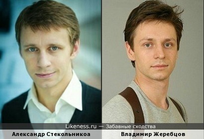 Александр Стекольников и Владимир Жеребцов похожи