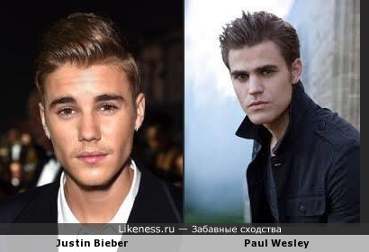 Justin похож на Paul