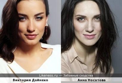 Виктория Дайнеко и Анна Носатова