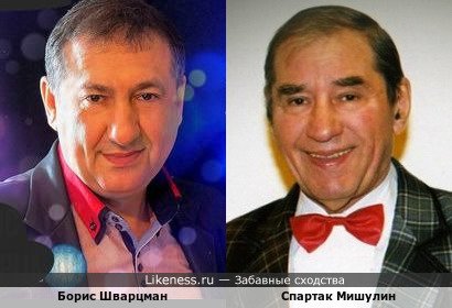 Борис Шварцман и Спартак Мишулин