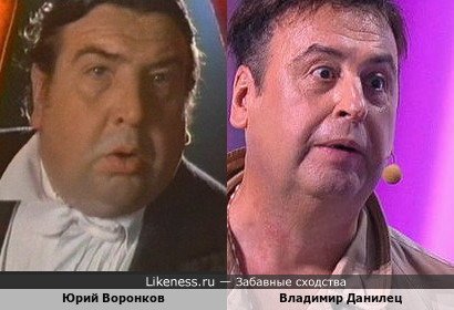 Юрий Воронков похож на Владимира Данильца