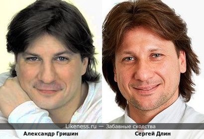 Сергей Длин похож на Александра Гришина