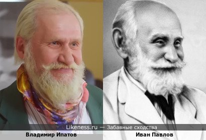 Владимир Ипатов похож на Ивана Павлова