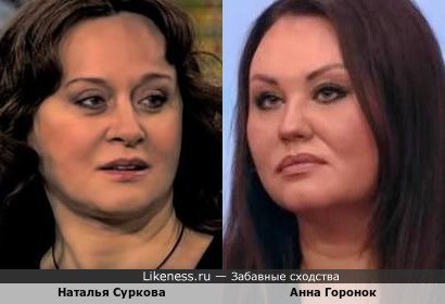 Наталья Суркова и Анна Горонок
