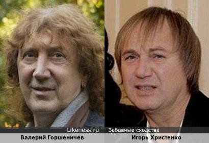 Валерий Горшеничев и Игорь Христенко