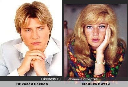 Басков и Моника Витти