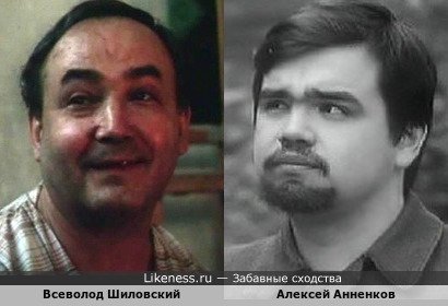Всеволод Шиловский и Алексей Анненков