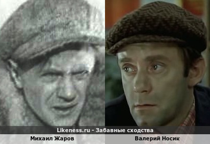 Михаил Жаров похож на Валерия Носика