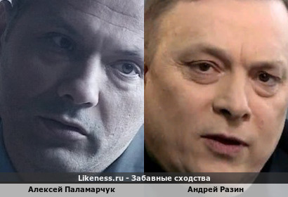 Алексей Паламарчук похож на Андрея Разина