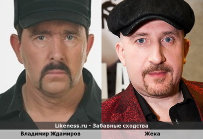 Владимир Ждамиров похож на Жеку
