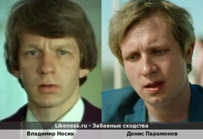Владимир Носик похож на Дениса Парамонова