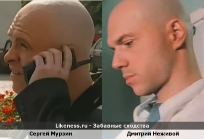 Сергей Мурзин похож на Дмитрия Неживого