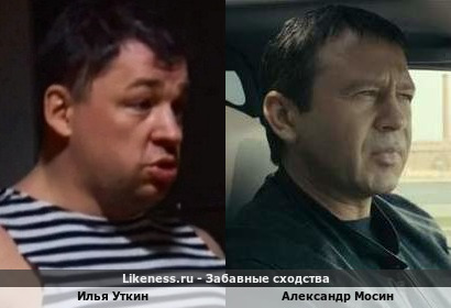 Илья Уткин похож на Александра Мосина