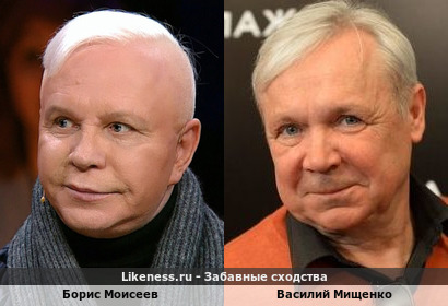 Борис Моисеев похож на Василия Мищенко