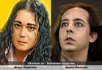 Игорь Наджиев похож на Дарона Малакяна