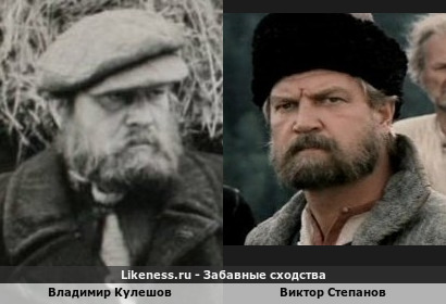 Владимир Кулешов похож на Виктора Степанова